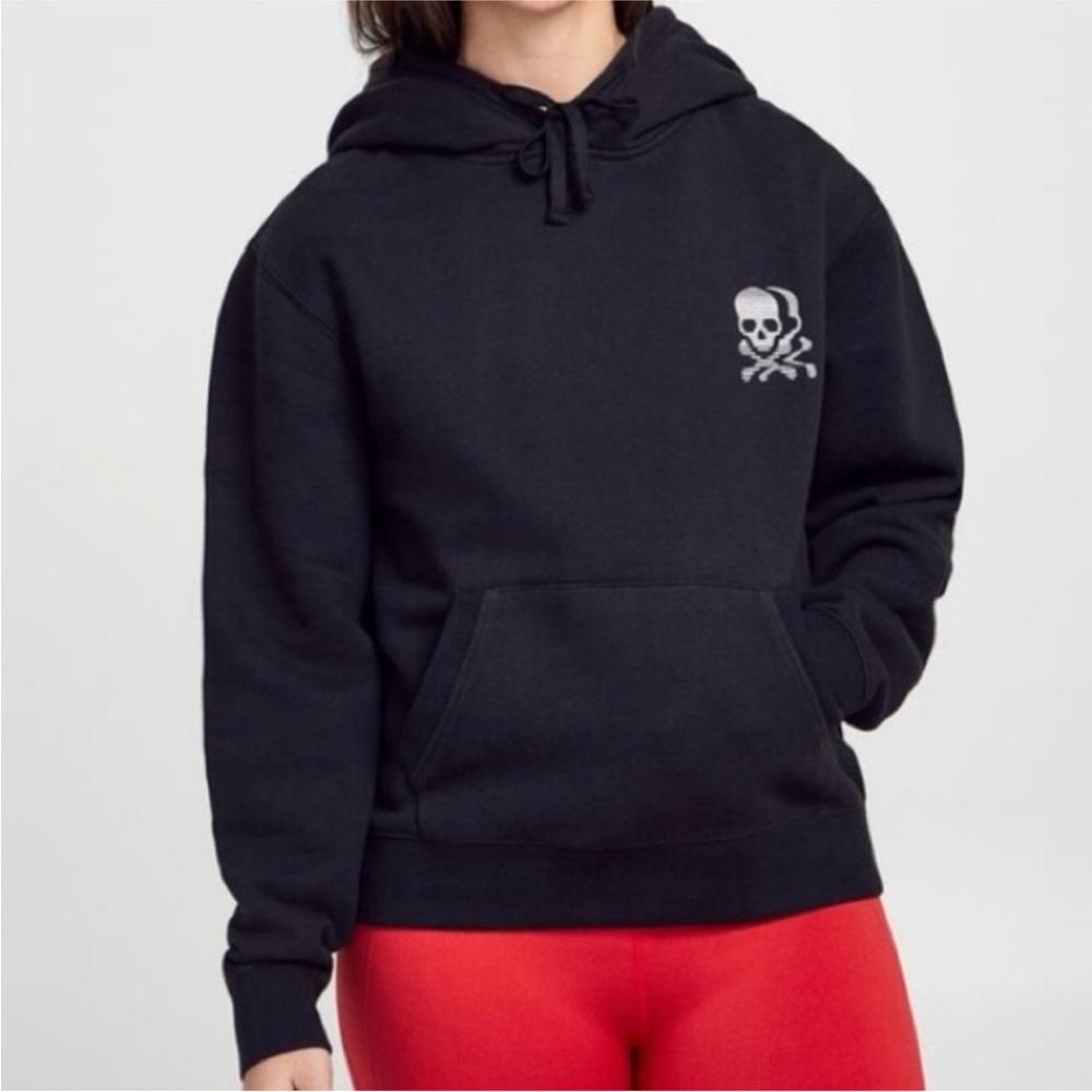 Soulcycle Black Hoodie with Skull Design